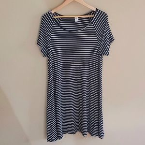 Old Navy Striped Shift Dress